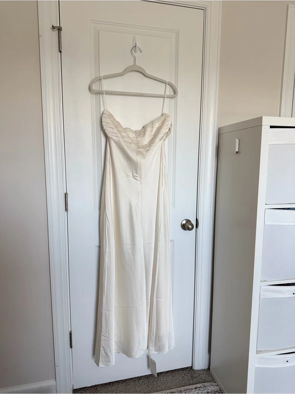 NEW Abercrombie & Fitch The A&F Emerson Strapless Slim Maxi Dress